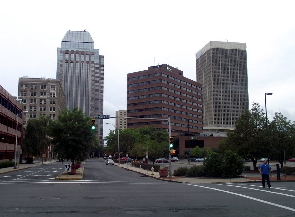 Downtown Springfield, MA from Harrison Avenue