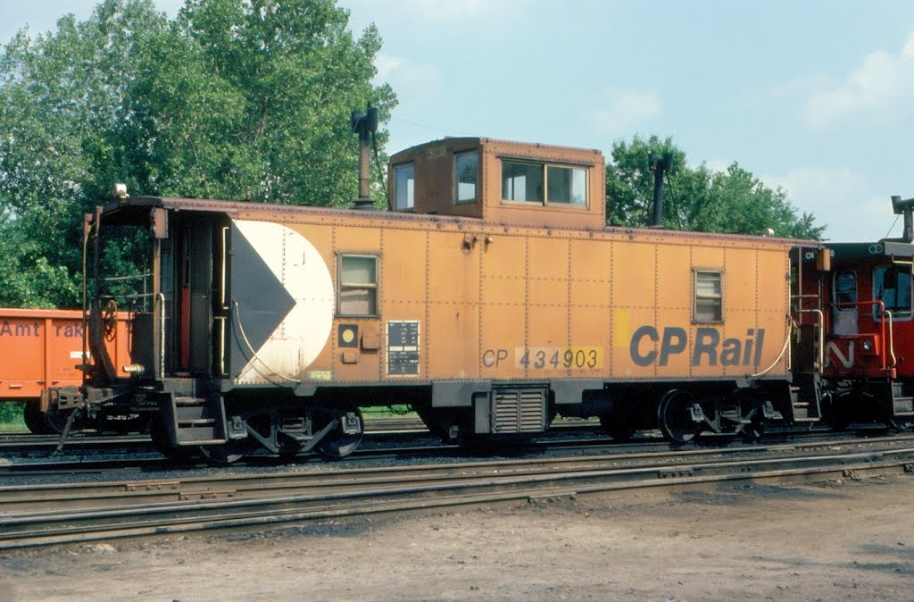 CP Rail, Canadian Pacific Limited, Caboose No. 434903 at Springfield, MA