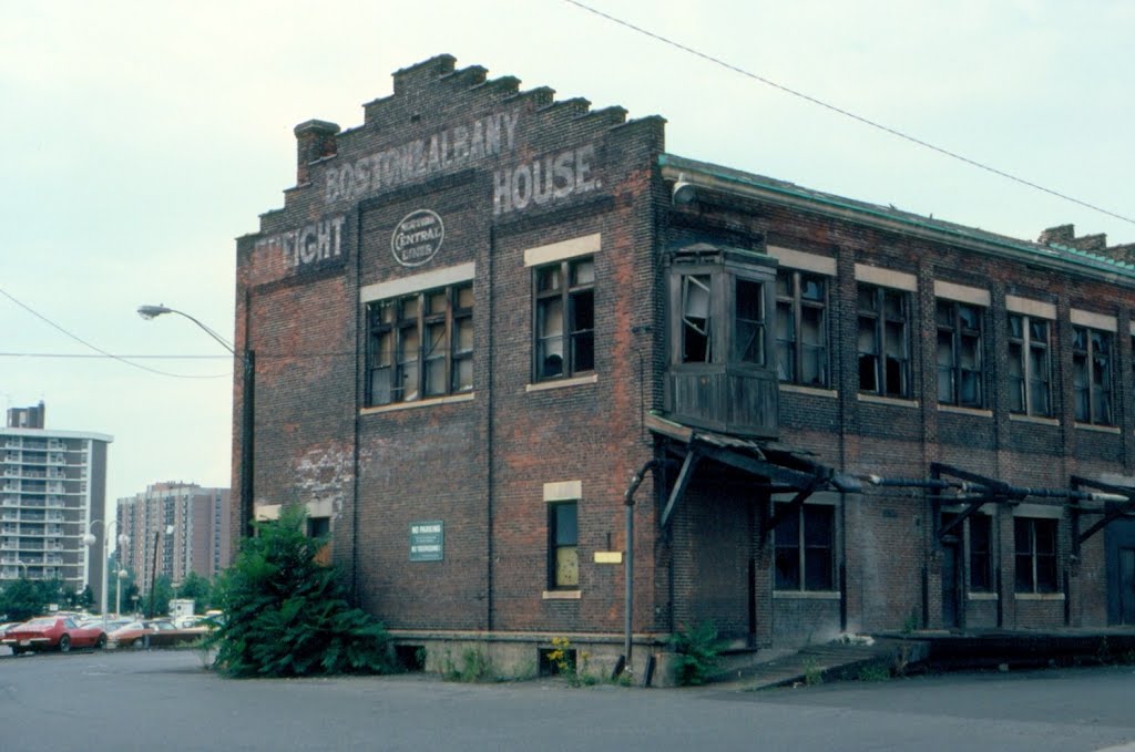 Former Boston and Albany Railroad Freight House at Springfield, MA