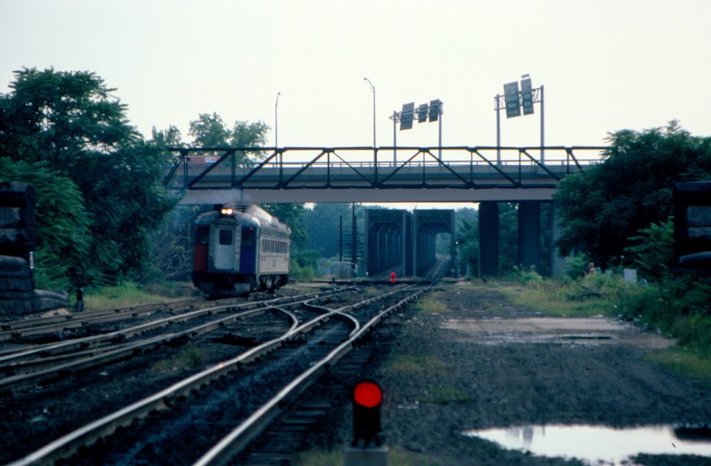 Amtrak Budd Rail Diesel Car (RDC) at Springfield, MA