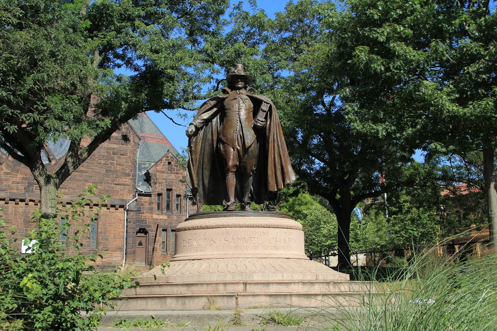 Deacon Samuel Chapin Statue, Springfield MA