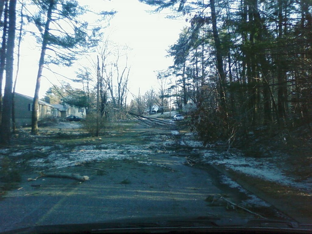 Ice Storm Sterling, MA 12/13/08 These people were trapped for weeks without power