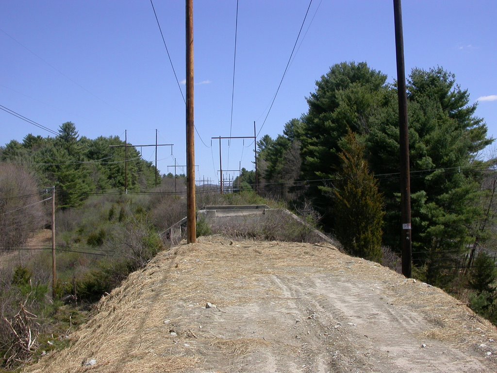 Hampden Railroad Abutments over Route 181 Palmer St