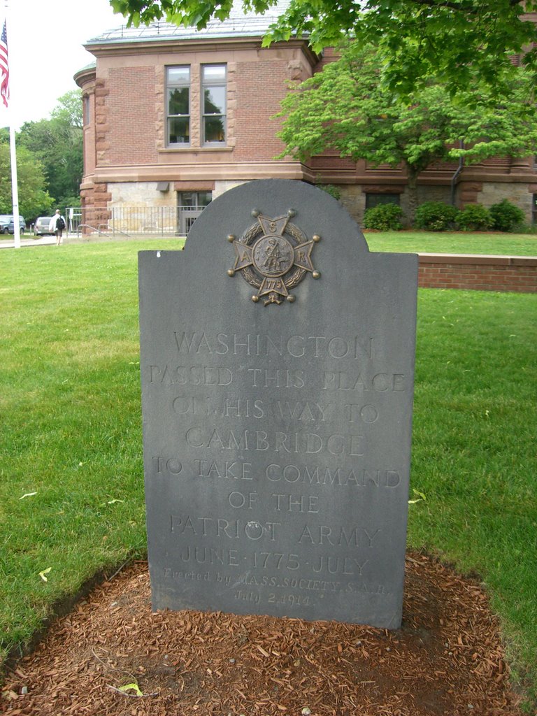 Washington Passed by the Watertown Library