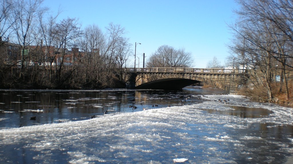 The Galen Street Bridge over the Charles River - 27-Dec-2009