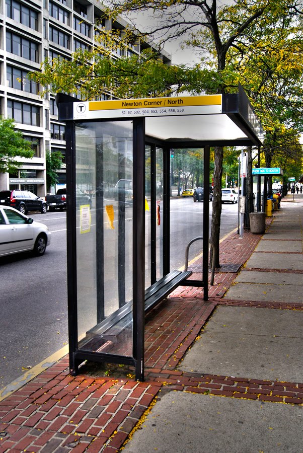 Newton Corner Bus Stop