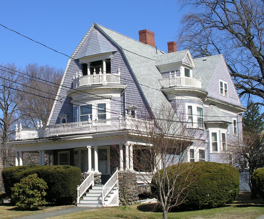 Newton Corner, Shingle Style, 1880-1900