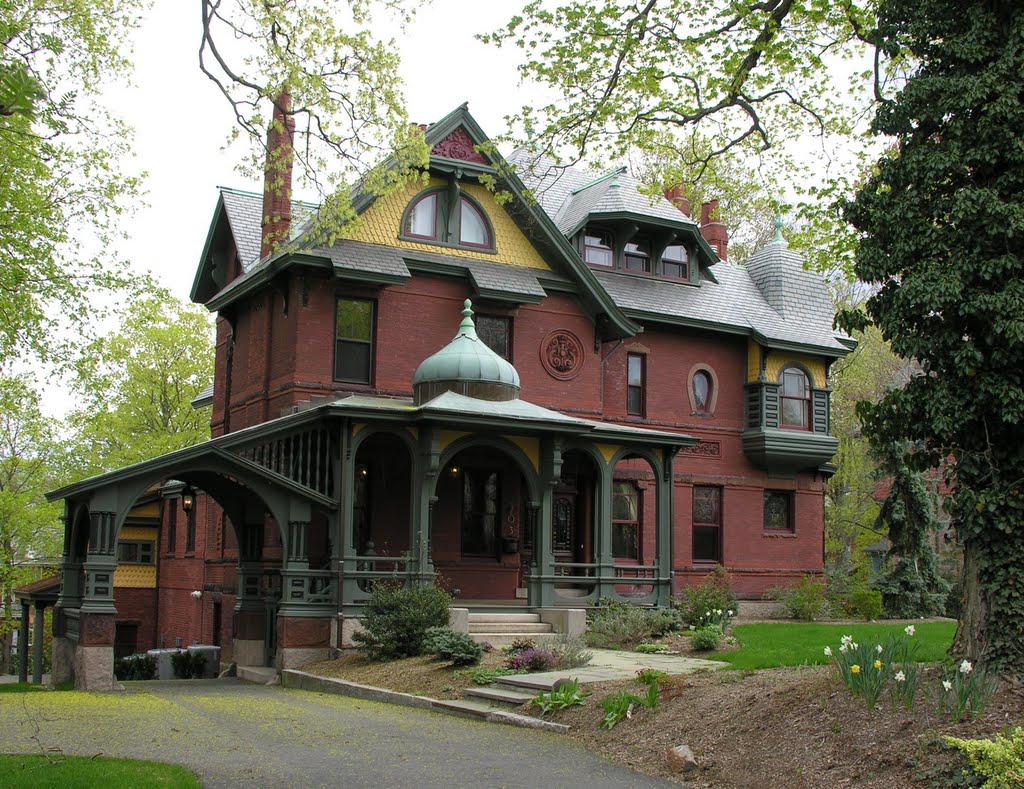 Queen Anne, Late 19th Century, Newton Corner