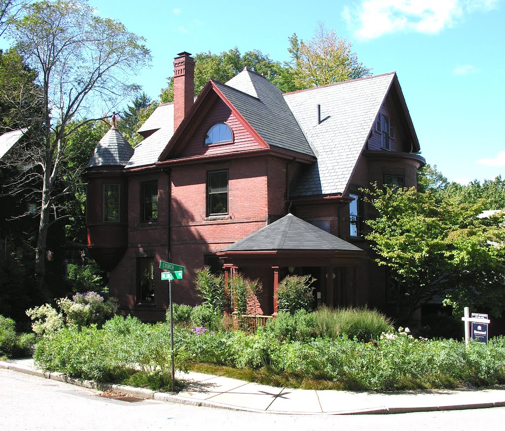 Church Street, Newton Corner, Free Classical Queen Anne Style, 1890s