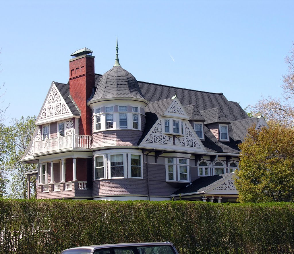 Brighton Victorian, 1895, 0ne of the most ornate Queen Anne houses in Boston