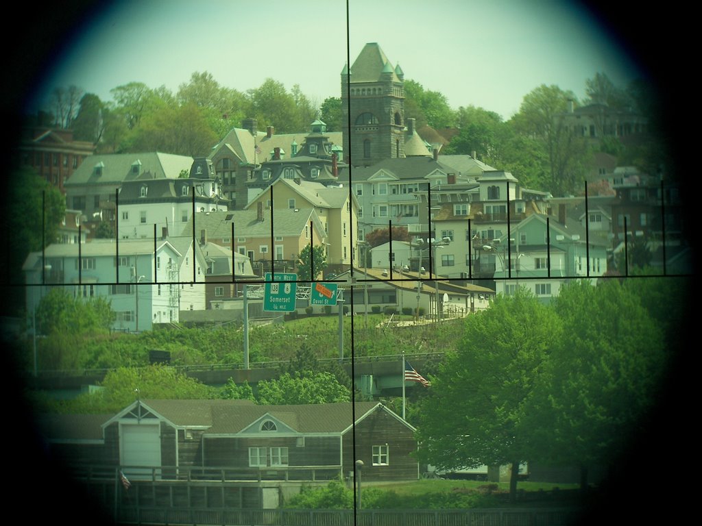 Bristol County Superior Courthouse through Periscope of the Hiddensee