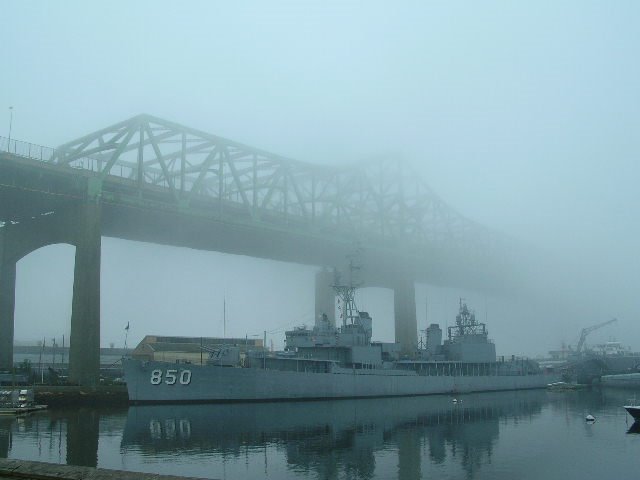 USS Joseph P. Kennedy, Jr. (DD-850) & Charles M. Braga, Jr. Bridge
