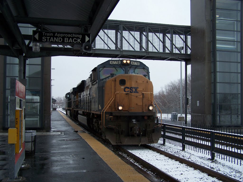 Locomotive, Framingham Train Station, MA