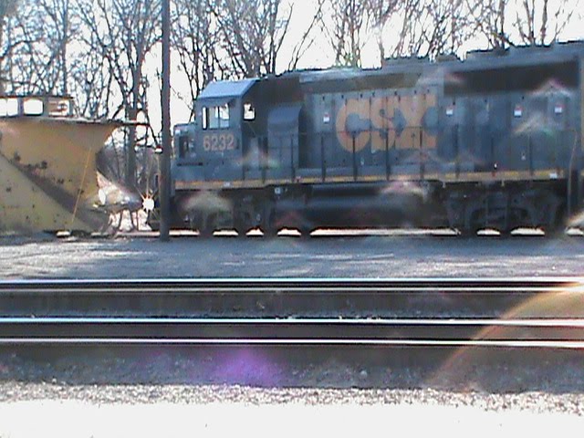CSX loco in Framingham, MA