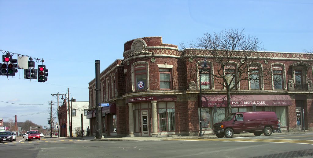 Downtown Framingham, The Bullard Building, 1905, Beaux Arts