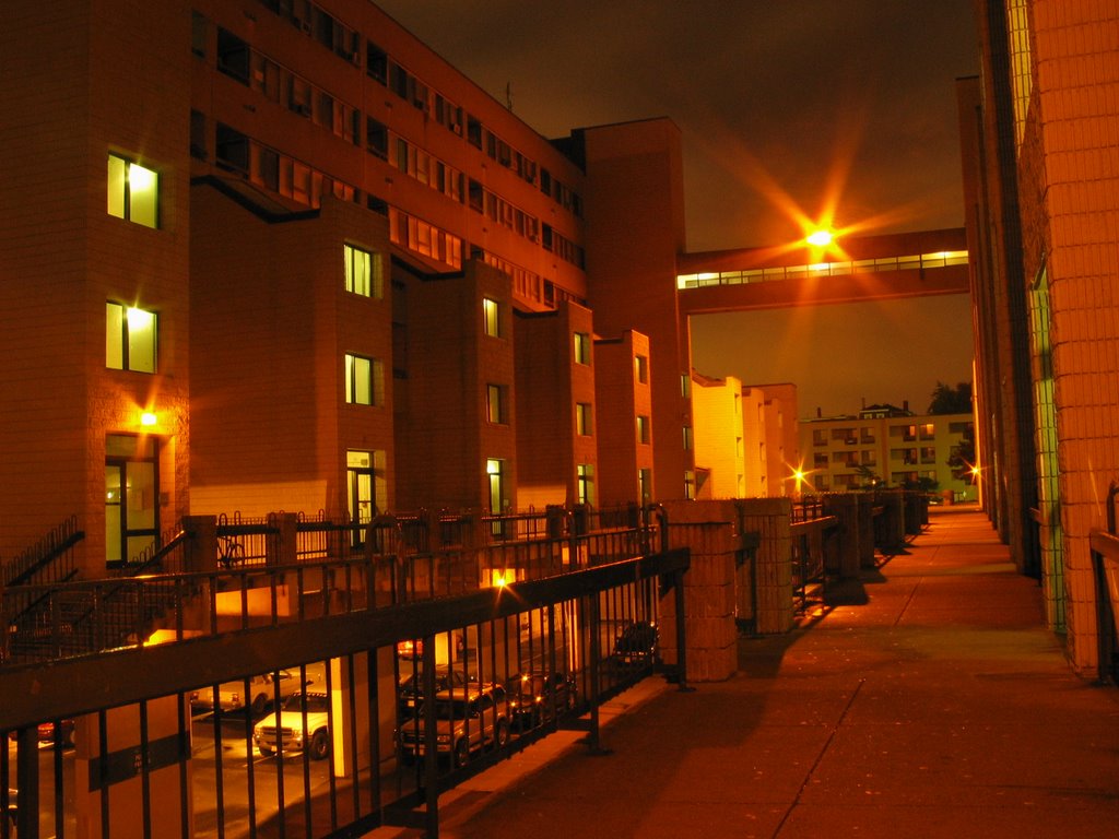 East Boston.  Shore Plaza Apartments  420-500 block Border Street.