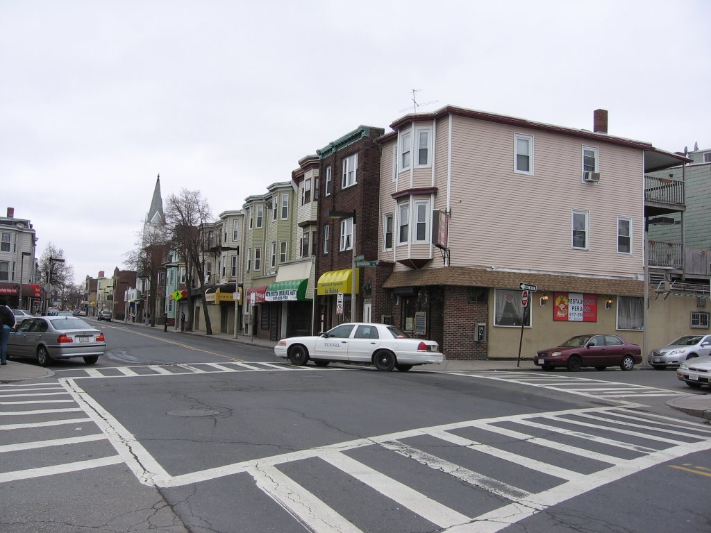 croisement de Marion-st et Bennington-st