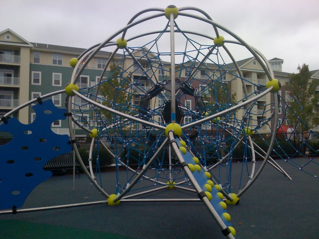 Climbing Thingy at Dever Park in Chelsea
