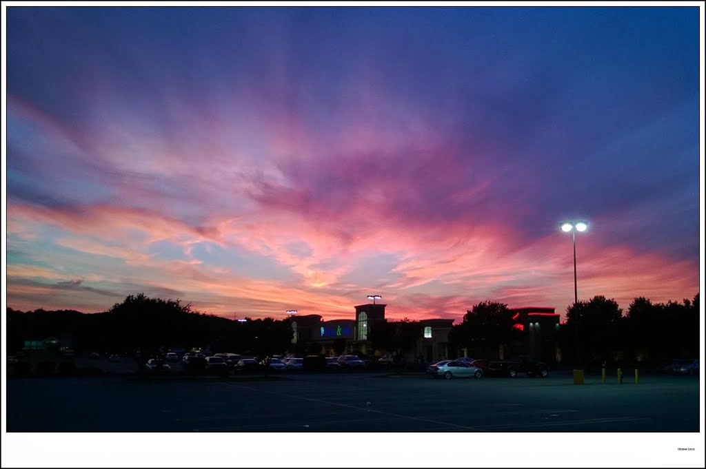 Parking Lot Sunset