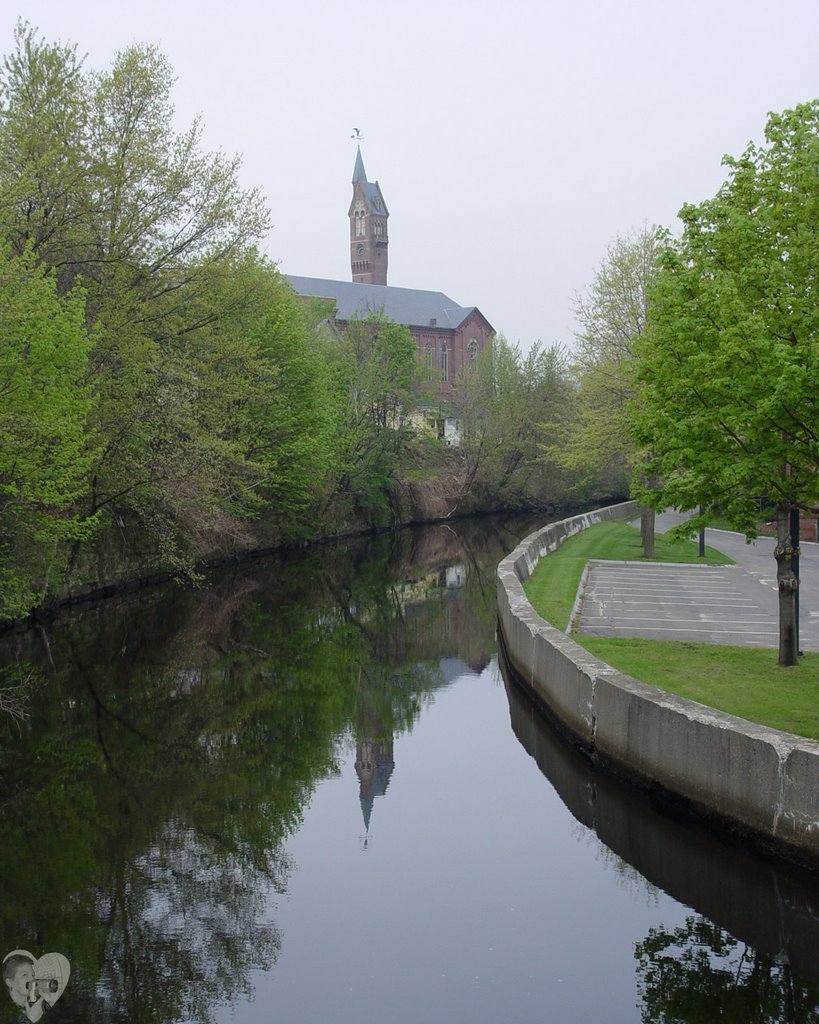 Chicopee MA City Hall reflection