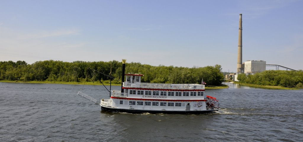 Sur le fleuve St Croix, Bayport MN