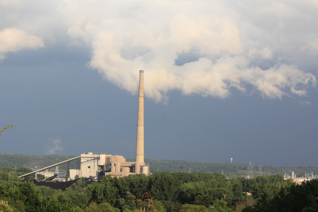 A coal fired powerplant in the St Croix Valley
