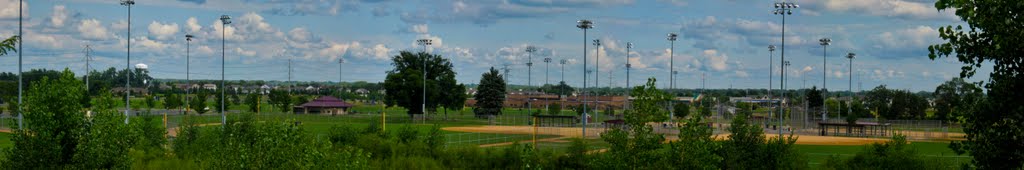 Noble Sports Park from Regent Ave