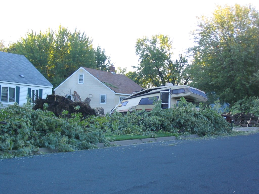 Straight line winds Sept 2005