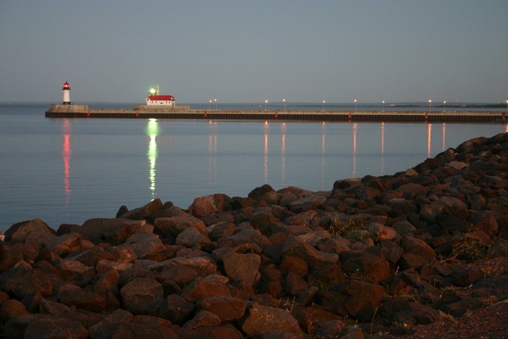 Calm Lake at Sunset