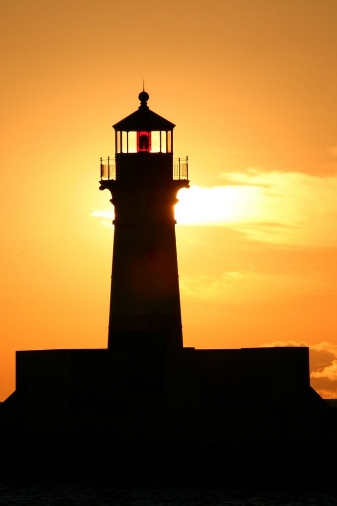 North Pier Lighthouse at Sunrise