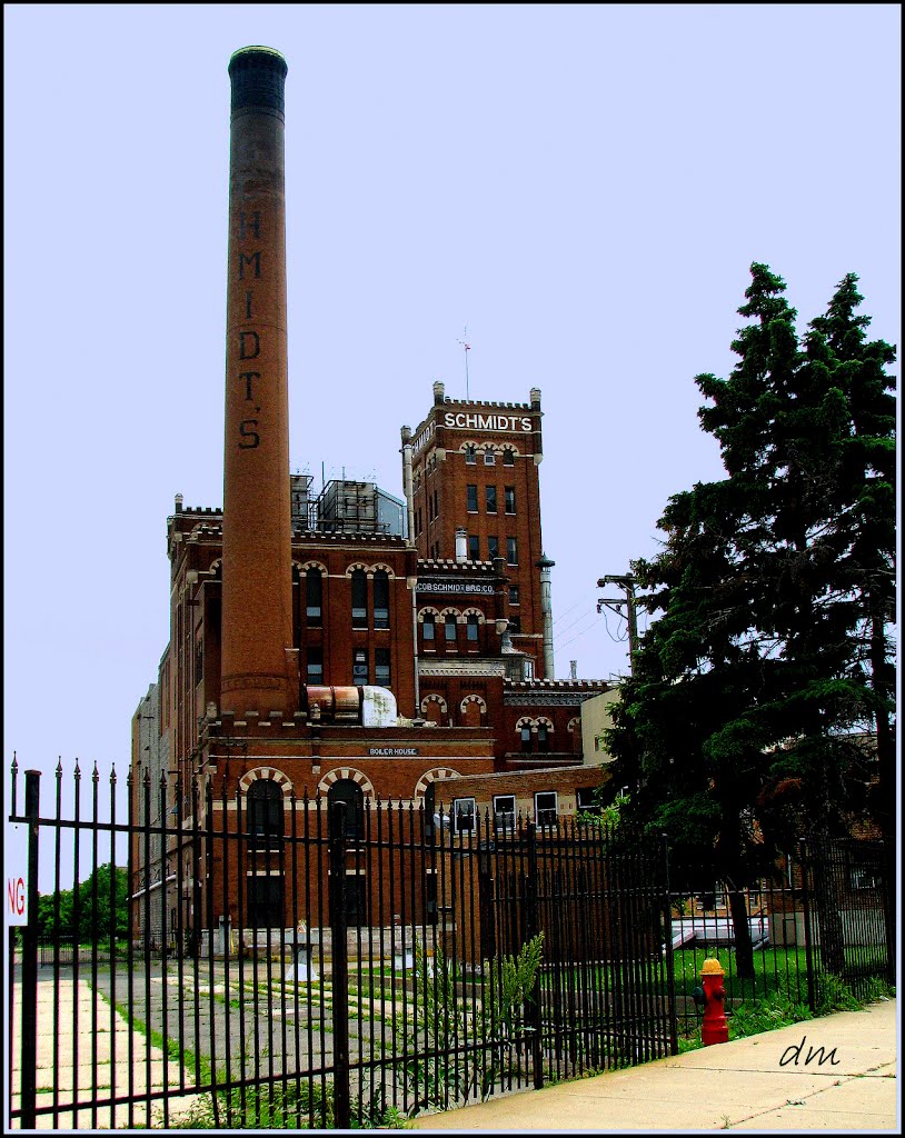 The old brewery in St. Paul, Minnesota / Die alte deutsche Brauerei in St. Paul, Minnesota