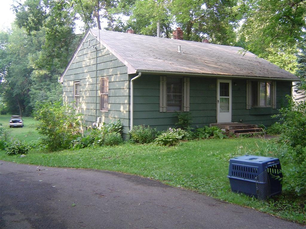 Green old house
