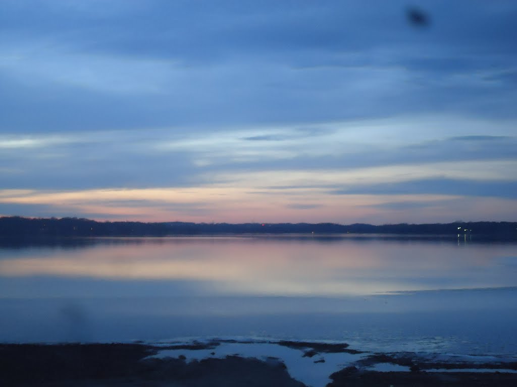 Medicine Lake After Sunset
