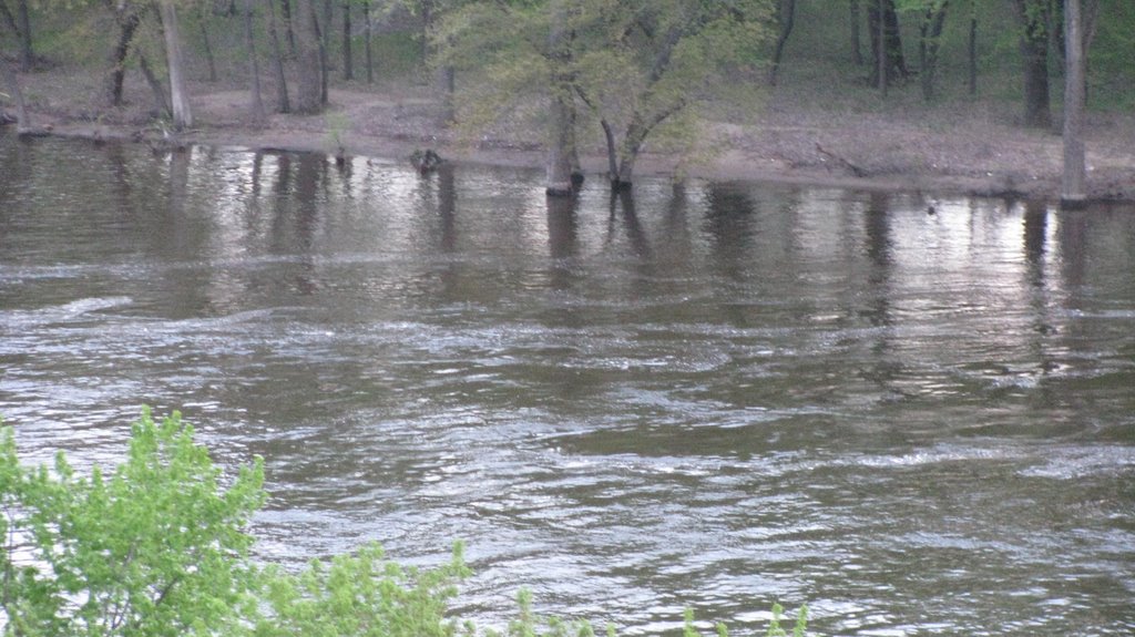 Mississippi River In Saint Paul