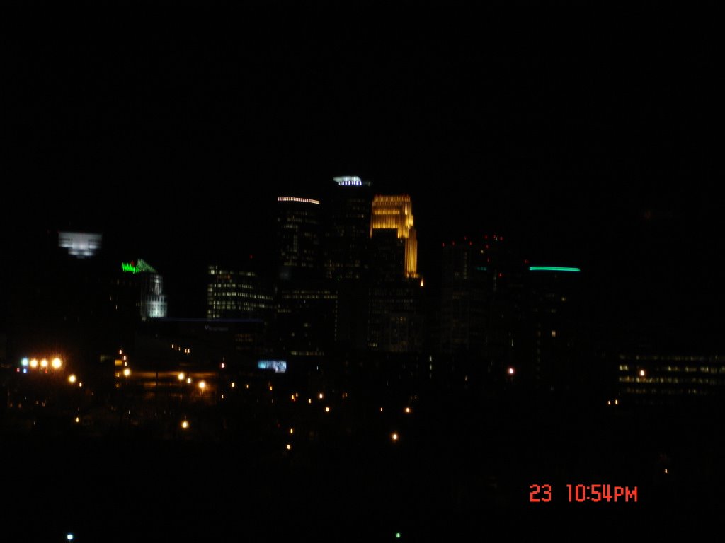 Minneapolis Skyline Night