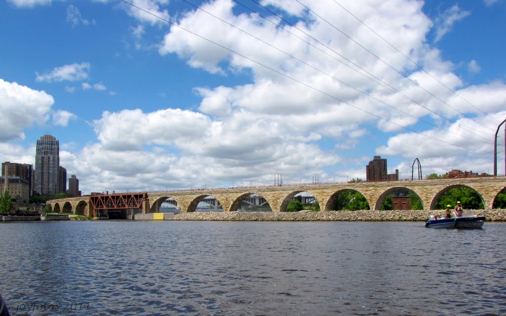 Stone Arch Bridge….The Only Bridge Of Its Kind On The Mississippi River