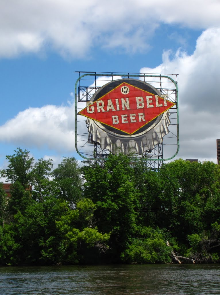 Grain Belt Beer Landmark