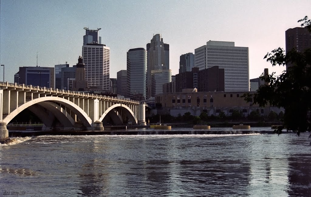 3rd Ave Bridge and Skyline