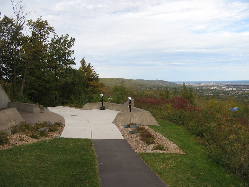 Sep 2010 - Duluth, Minnesota. Overlook of Duluth from Thompson Hill.