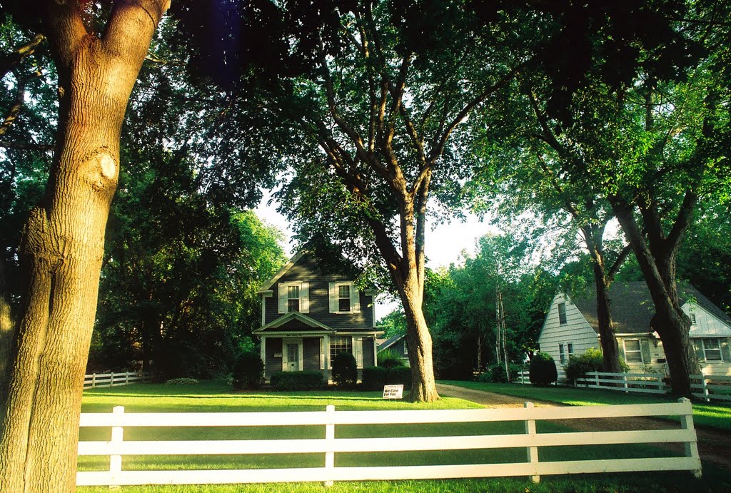 Wonderful old "farmhouse" in south Minneapolis Minnesota USA