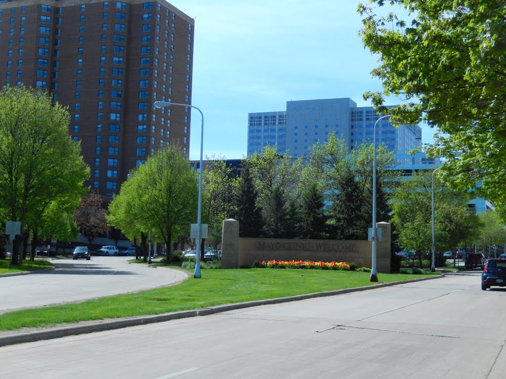 Mayo Clinic Welcome Sign