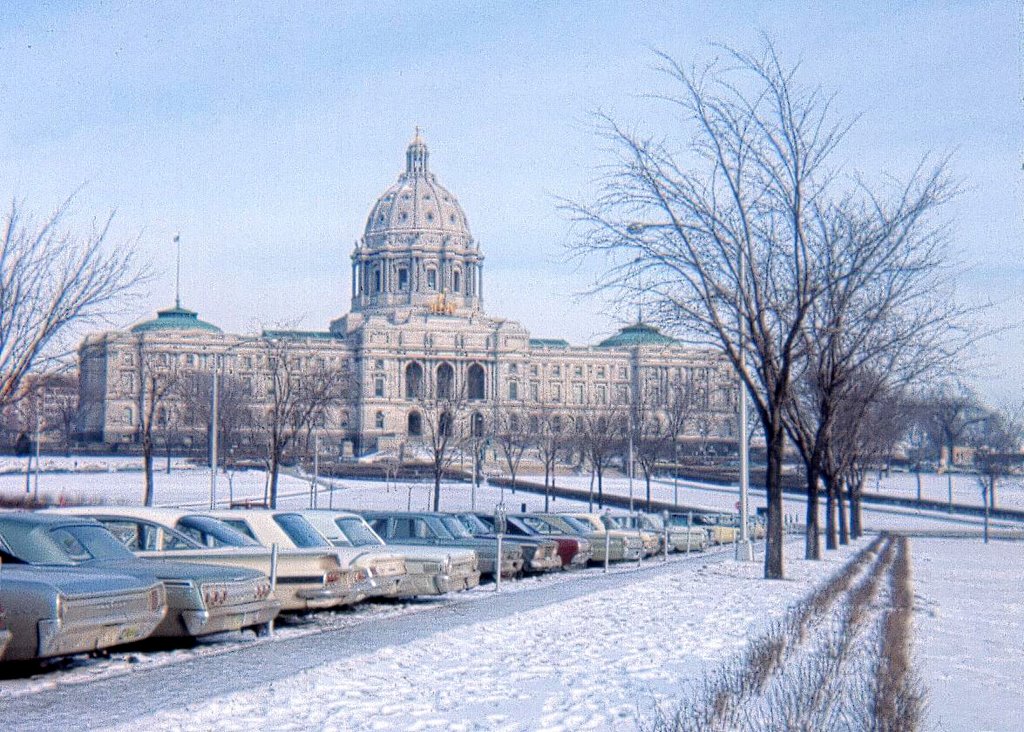 Minnesota State Capitol, February 1968
