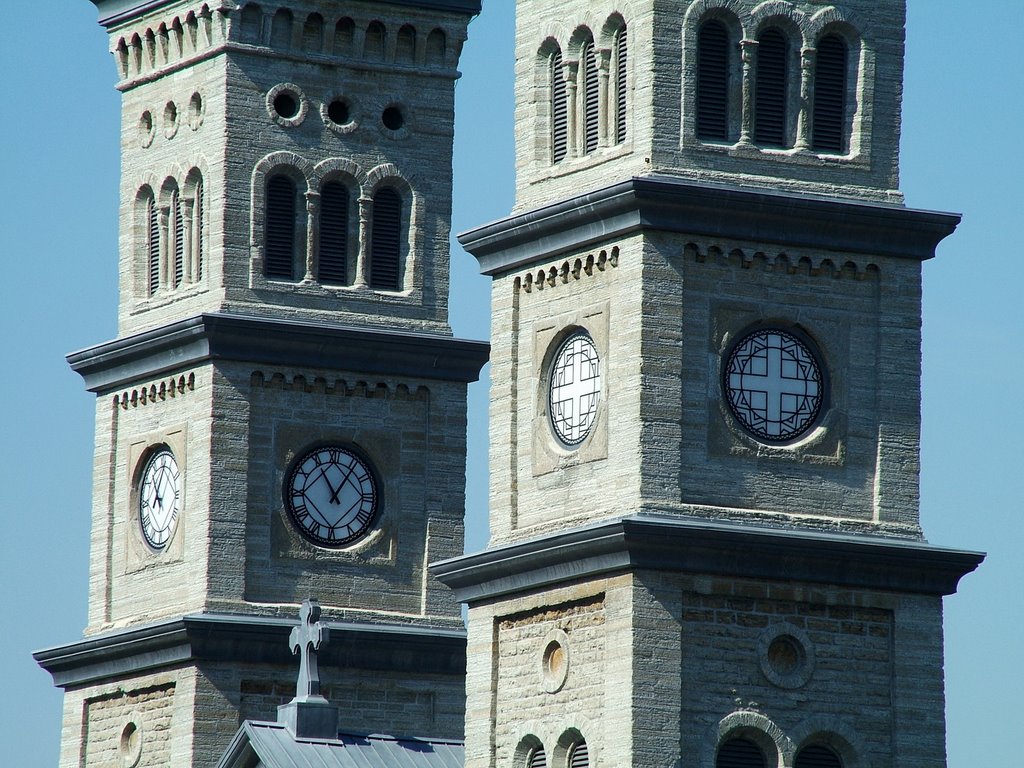 Clock Towers of the Assumption Catholic Church