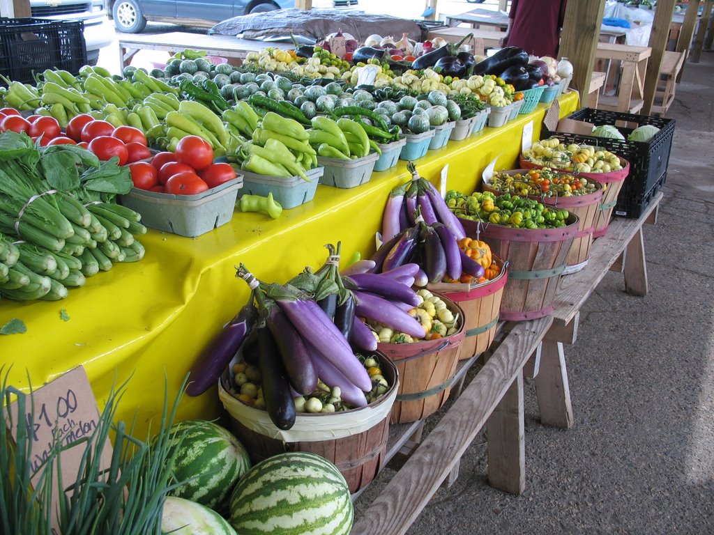 Open air market