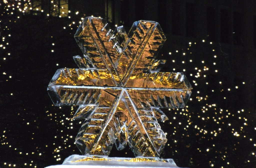 2009 Winter Carnival Snowflake Ice Carving