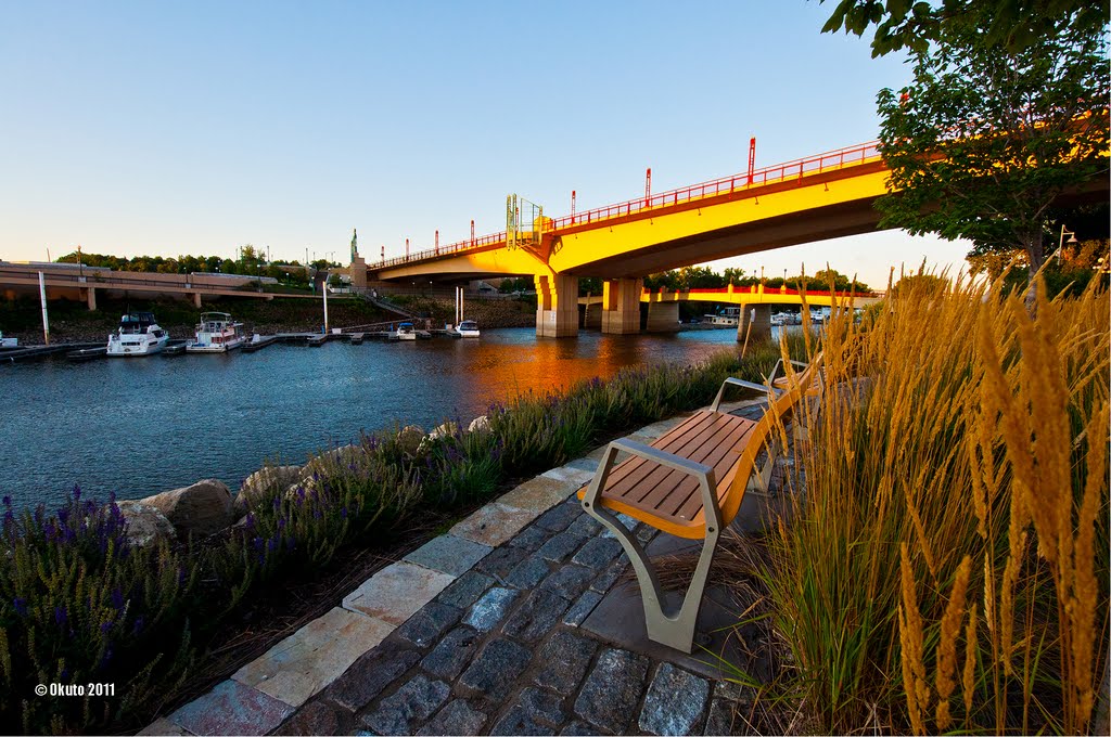 Yellow bridge
