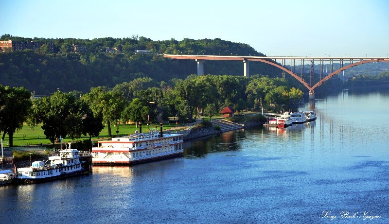 River Park and Smith Bridge, St Paul