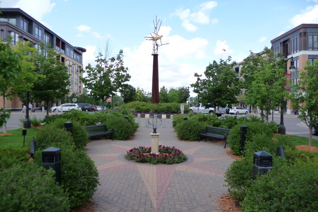 Public plazza Excelsior and Grand St. Louis Park, MN