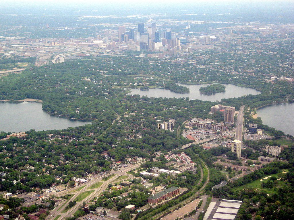 Above Minneapolis