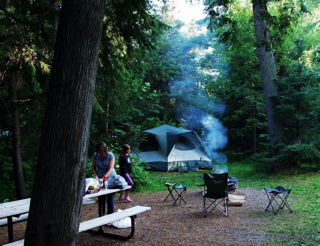 Evening Campsite / Jay Cooke State Park - Carlton,Mn